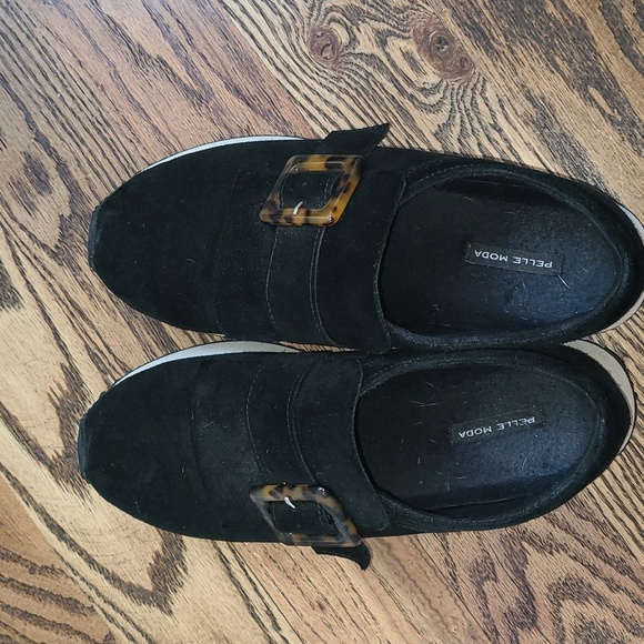 Pelle Moda Odate Slip-On Platform Sneaker With Buckle Size 8 - Picture 6 of 10
